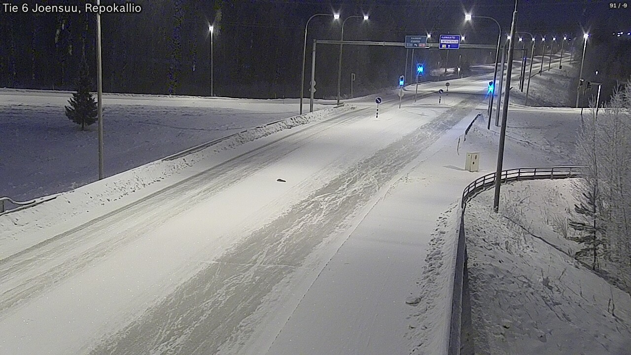 Kelikamerat Kuva Tie 6 Joensuu, Repokallio, Joensuu, Pohjois-Karjala