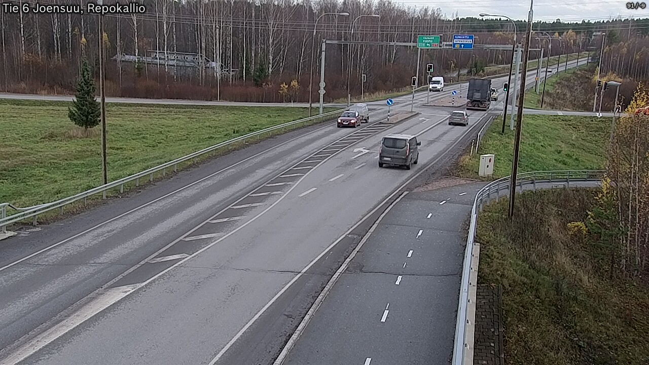 Kelikamerat Kuva Tie 6 Joensuu, Repokallio, Joensuu, Pohjois-Karjala