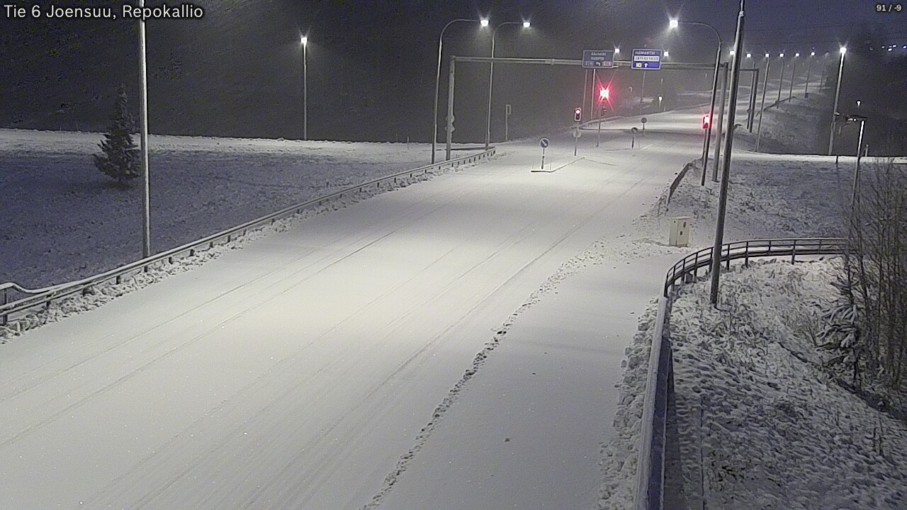 Kelikamerat Kuva Tie 6 Joensuu, Repokallio, Joensuu, Pohjois-Karjala