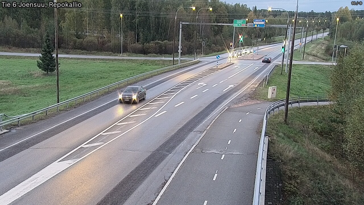 Kelikamerat Kuva Tie 6 Joensuu, Repokallio, Joensuu, Pohjois-Karjala