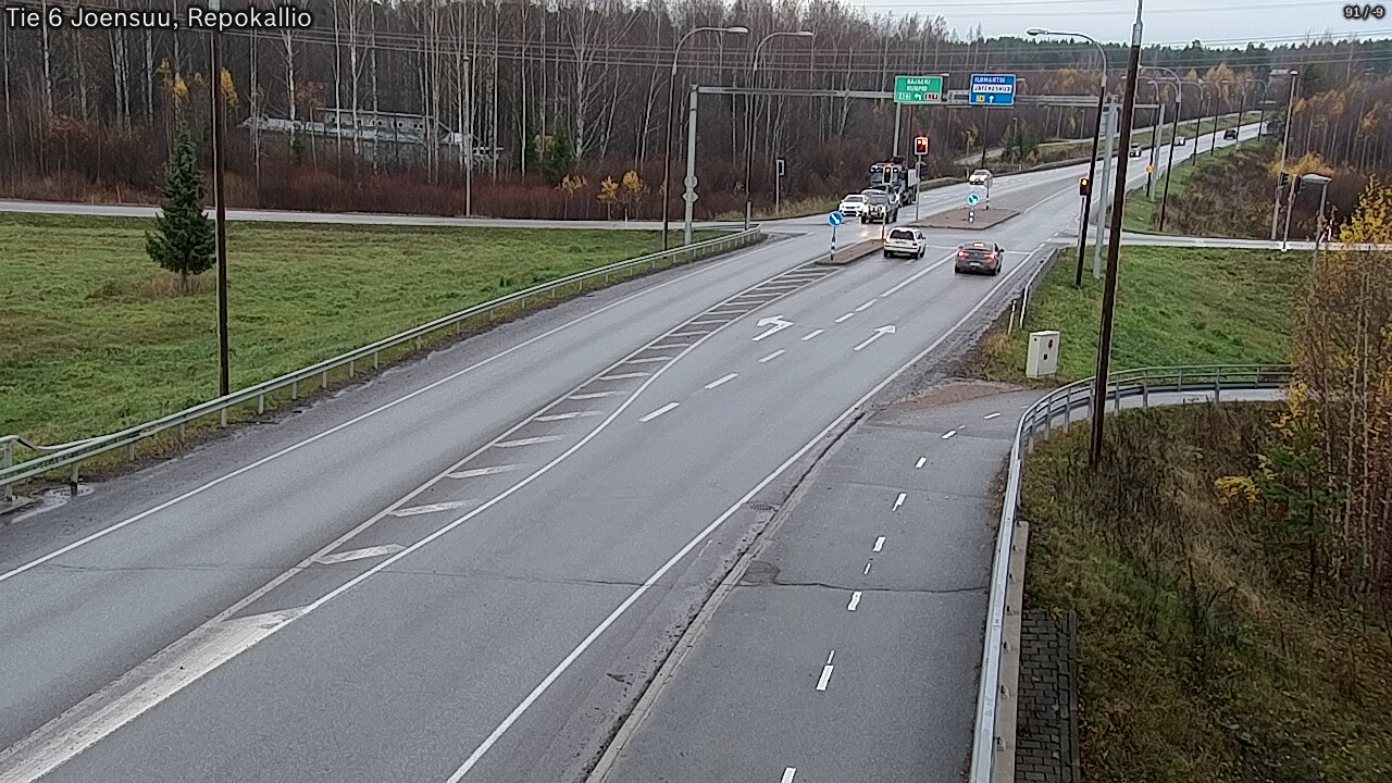 Kelikamerat Kuva Tie 6 Joensuu, Repokallio, Joensuu, Pohjois-Karjala