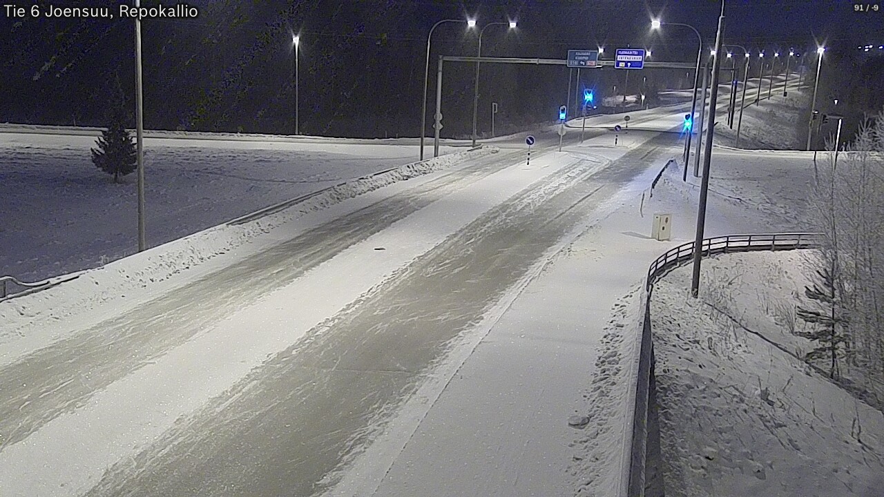 Kelikamerat Kuva Tie 6 Joensuu, Repokallio, Joensuu, Pohjois-Karjala