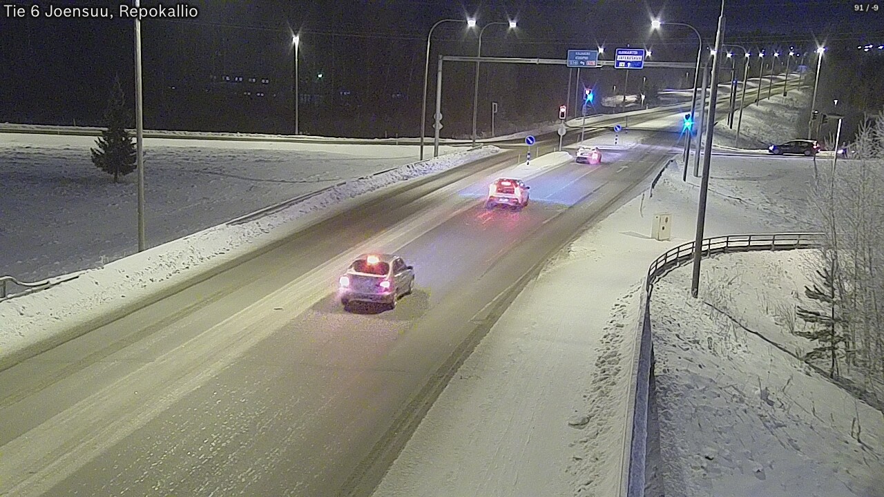 Kelikamerat Kuva Tie 6 Joensuu, Repokallio, Joensuu, Pohjois-Karjala