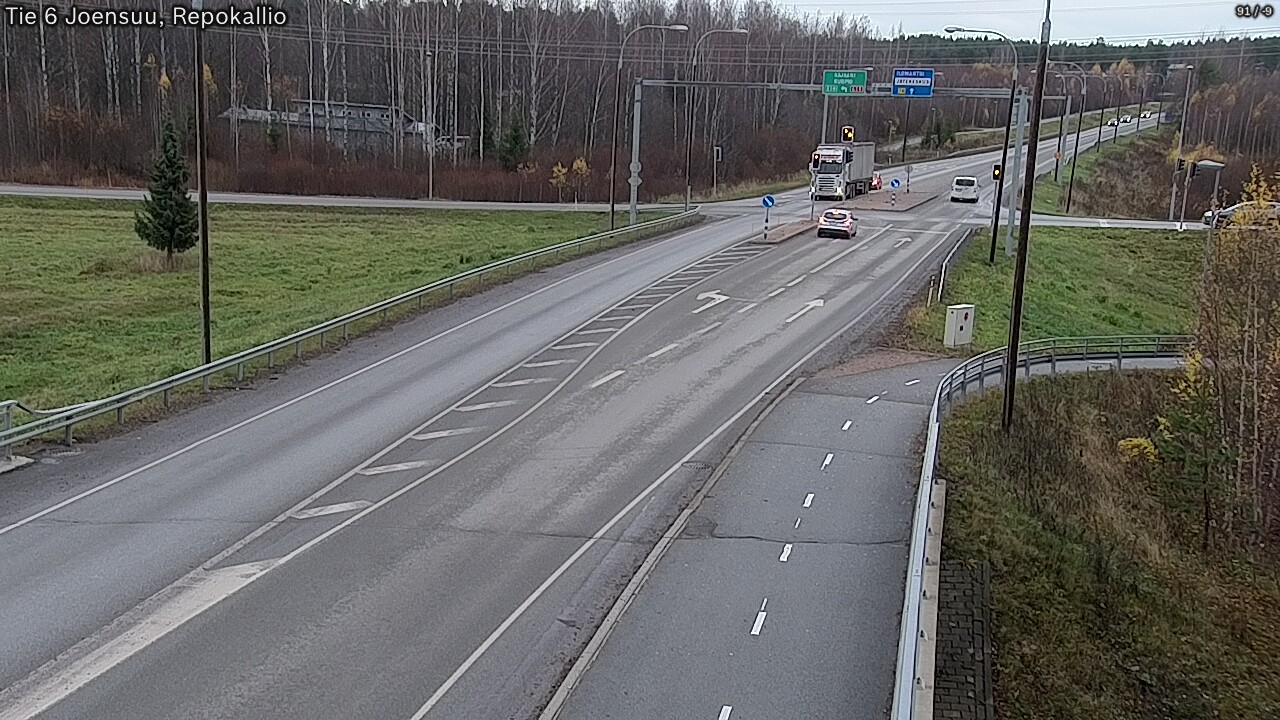 Kelikamerat Kuva Tie 6 Joensuu, Repokallio, Joensuu, Pohjois-Karjala