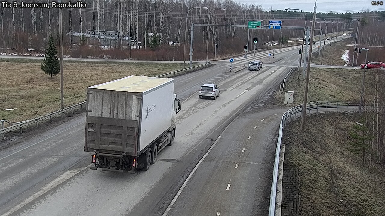 Kelikamerat Kuva Tie 6 Joensuu, Repokallio, Joensuu, Pohjois-Karjala