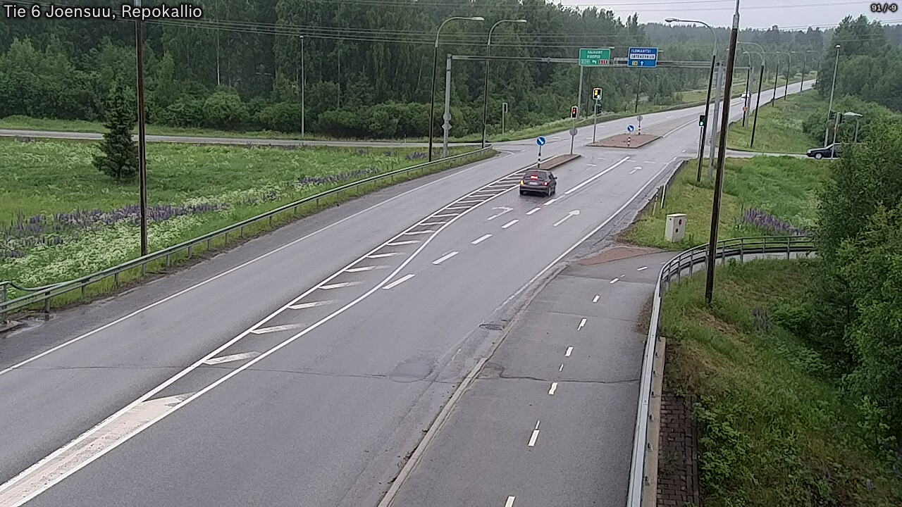 Kelikamerat Kuva Tie 6 Joensuu, Repokallio, Joensuu, Pohjois-Karjala
