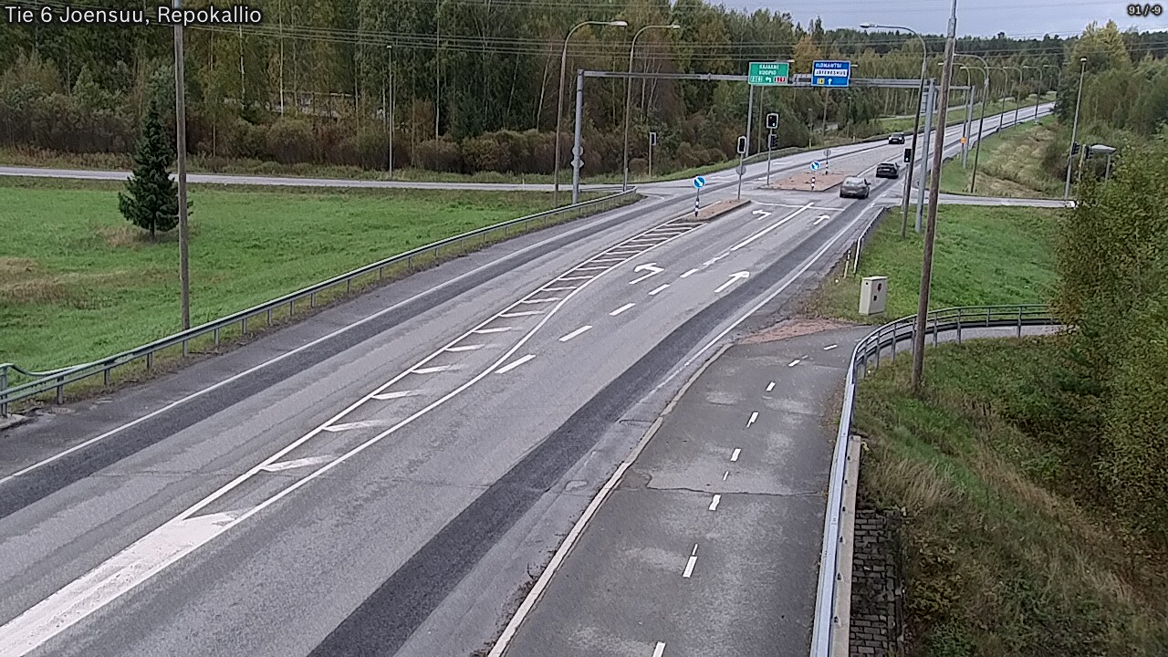 Kelikamerat Kuva Tie 6 Joensuu, Repokallio, Joensuu, Pohjois-Karjala