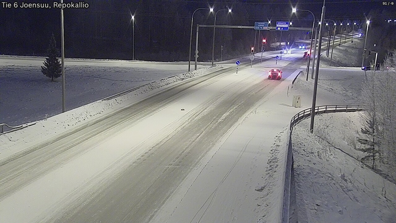 Kelikamerat Kuva Tie 6 Joensuu, Repokallio, Joensuu, Pohjois-Karjala