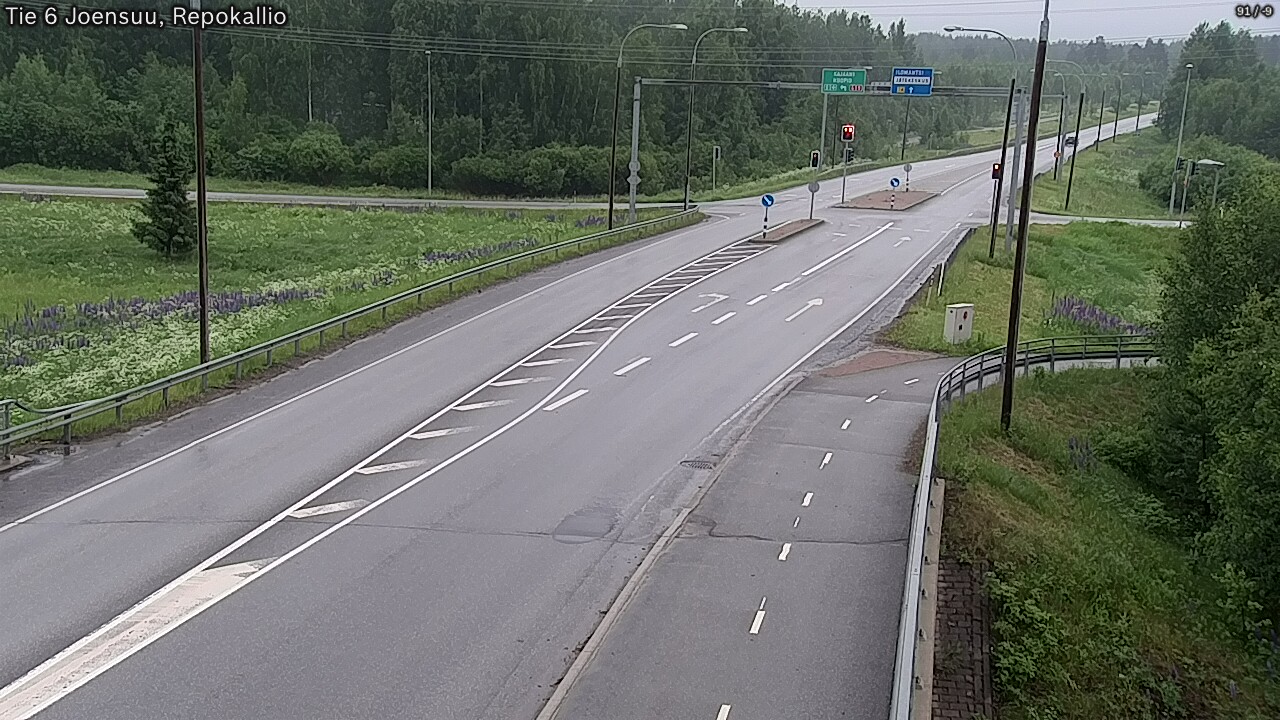 Kelikamerat Kuva Tie 6 Joensuu, Repokallio, Joensuu, Pohjois-Karjala