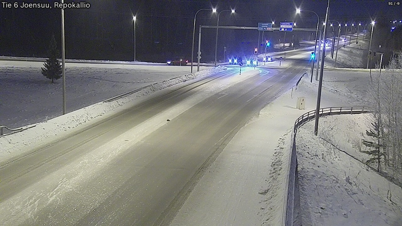 Kelikamerat Kuva Tie 6 Joensuu, Repokallio, Joensuu, Pohjois-Karjala