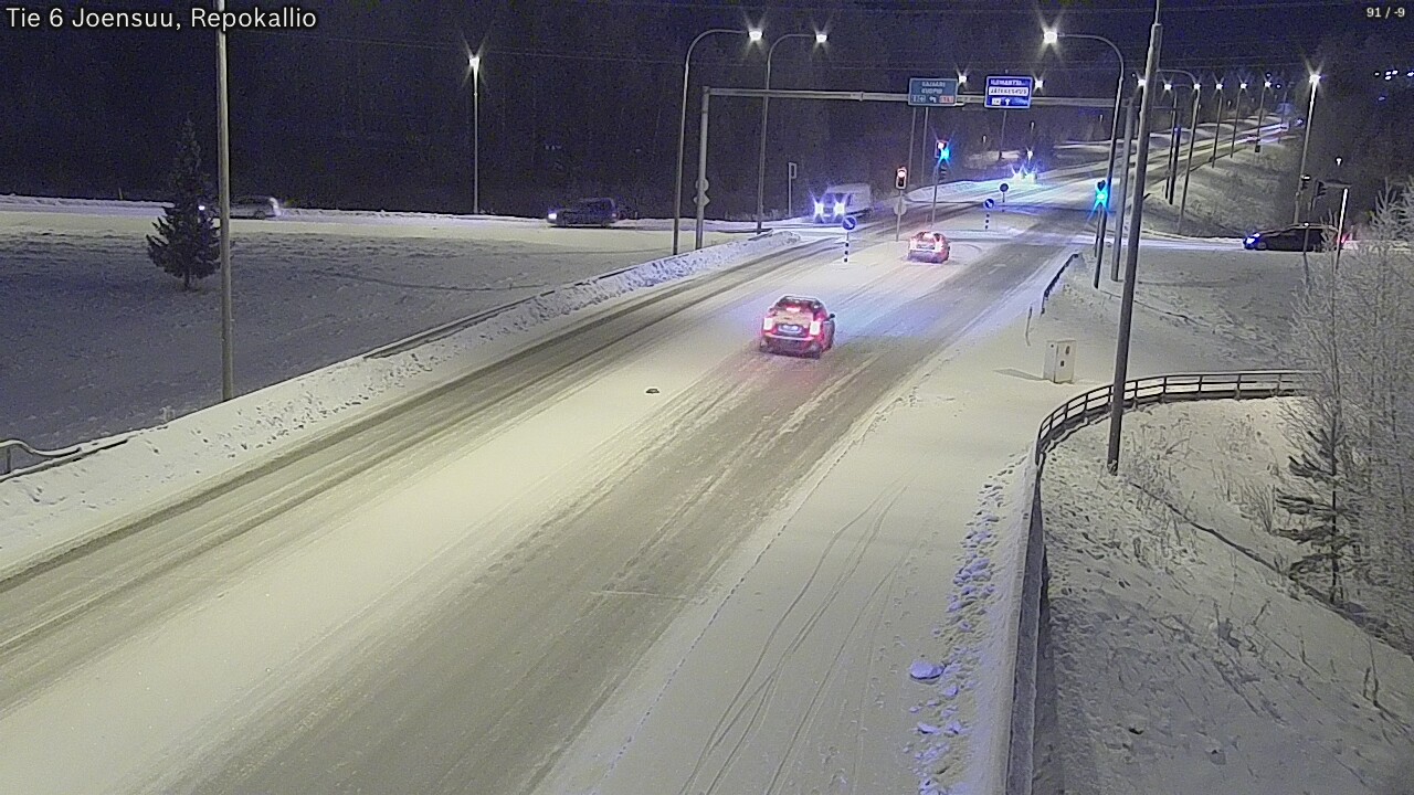 Kelikamerat Kuva Tie 6 Joensuu, Repokallio, Joensuu, Pohjois-Karjala