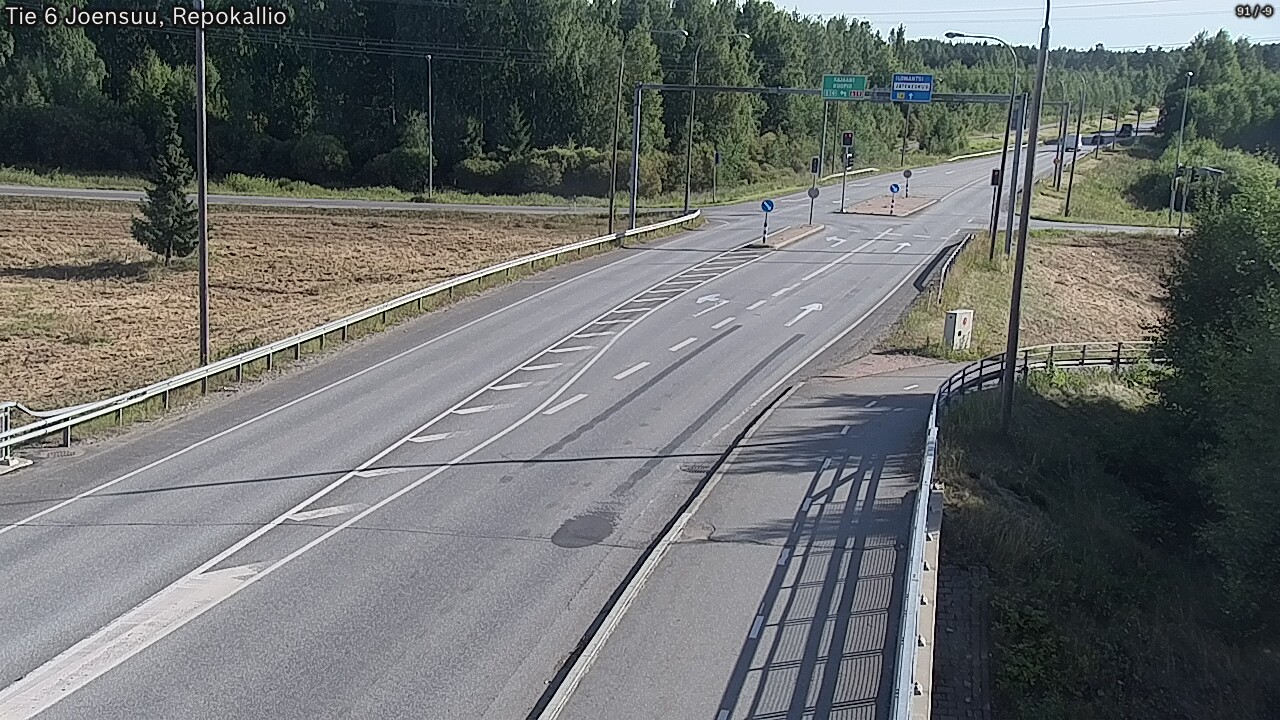 Kelikamerat Kuva Tie 6 Joensuu, Repokallio, Joensuu, Pohjois-Karjala