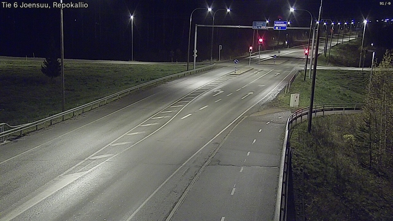 Kelikamerat Kuva Tie 6 Joensuu, Repokallio, Joensuu, Pohjois-Karjala