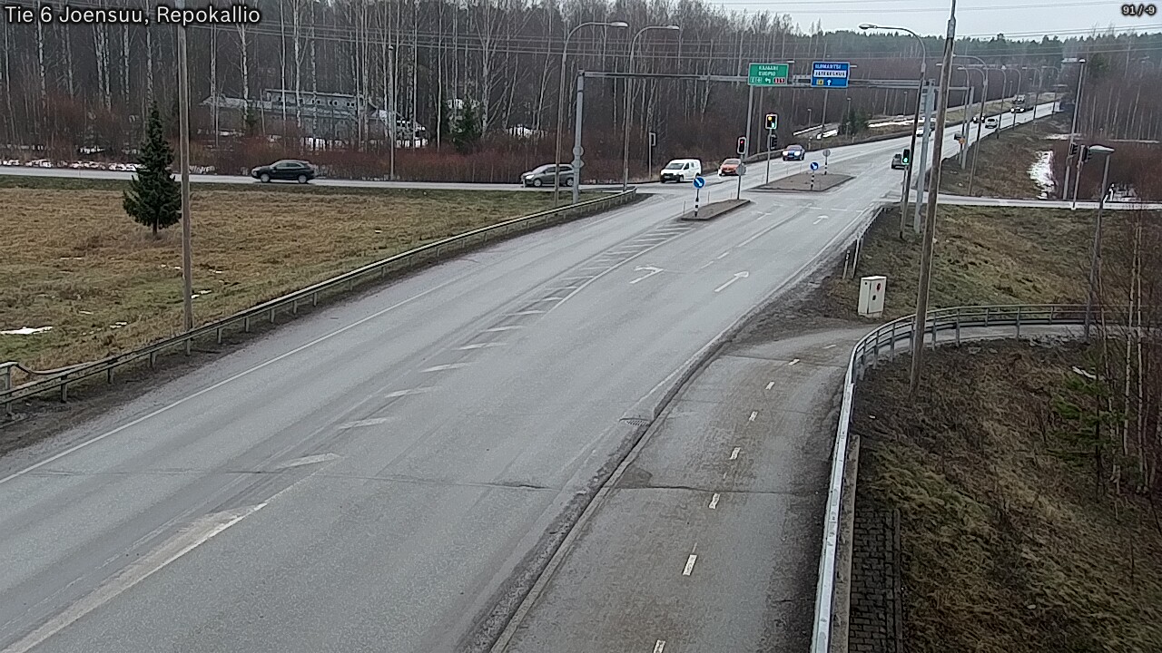 Kelikamerat Kuva Tie 6 Joensuu, Repokallio, Joensuu, Pohjois-Karjala