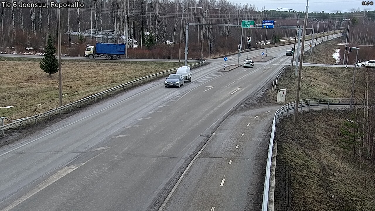 Kelikamerat Kuva Tie 6 Joensuu, Repokallio, Joensuu, Pohjois-Karjala