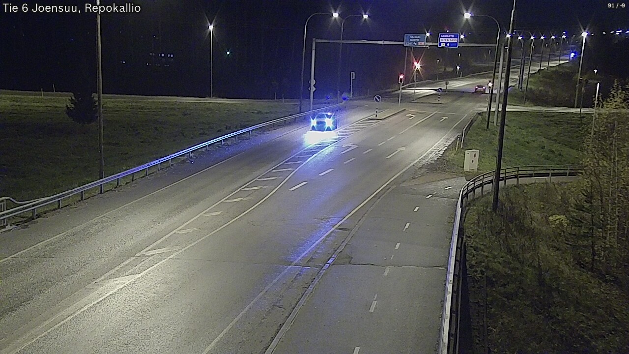 Kelikamerat Kuva Tie 6 Joensuu, Repokallio, Joensuu, Pohjois-Karjala