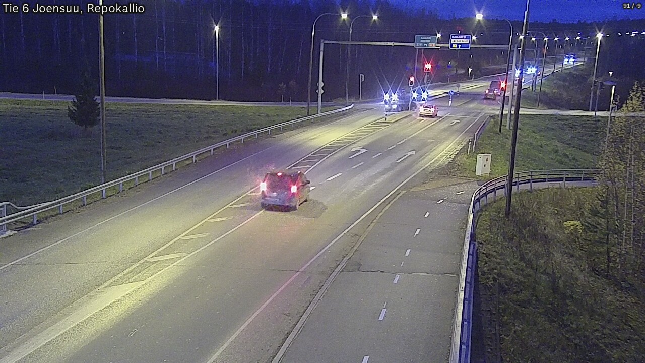 Kelikamerat Kuva Tie 6 Joensuu, Repokallio, Joensuu, Pohjois-Karjala