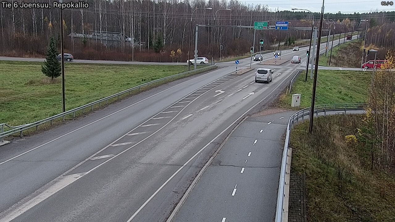 Kelikamerat Kuva Tie 6 Joensuu, Repokallio, Joensuu, Pohjois-Karjala