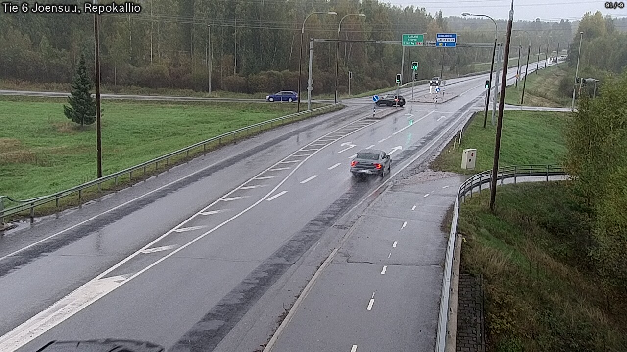 Kelikamerat Kuva Tie 6 Joensuu, Repokallio, Joensuu, Pohjois-Karjala