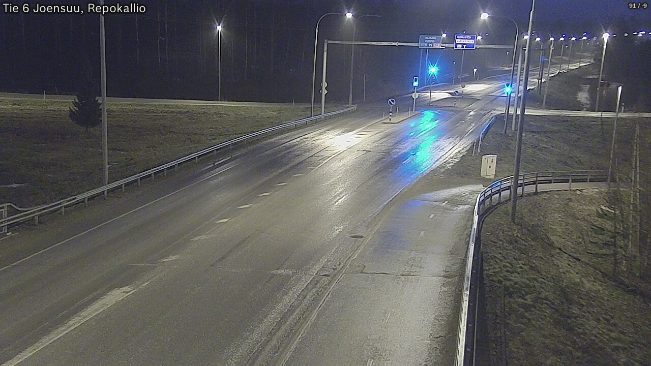 Kelikamerat Kuva Tie 6 Joensuu, Repokallio, Joensuu, Pohjois-Karjala