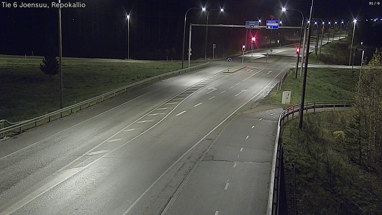 Kelikamerat Kuva Tie 6 Joensuu, Repokallio, Joensuu, Pohjois-Karjala