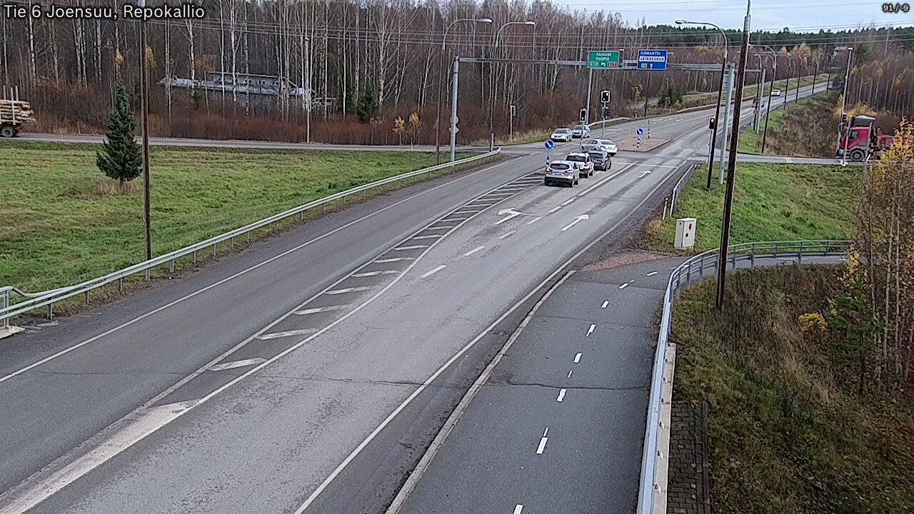 Kelikamerat Kuva Tie 6 Joensuu, Repokallio, Joensuu, Pohjois-Karjala