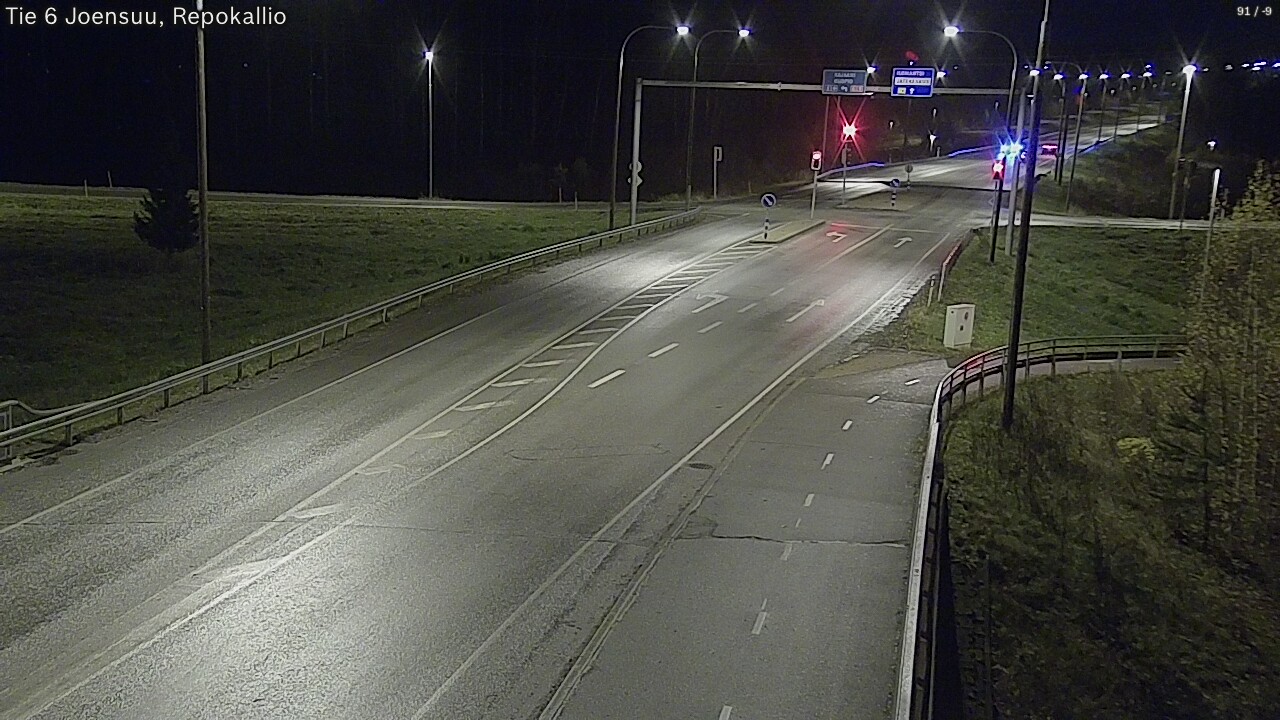 Kelikamerat Kuva Tie 6 Joensuu, Repokallio, Joensuu, Pohjois-Karjala