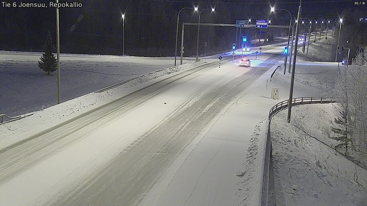 Kelikamerat Kuva Tie 6 Joensuu, Repokallio, Joensuu, Pohjois-Karjala