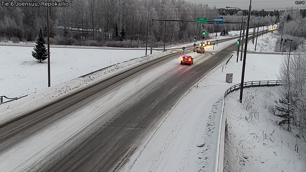 Kelikamerat Kuva Tie 6 Joensuu, Repokallio, Joensuu, Pohjois-Karjala