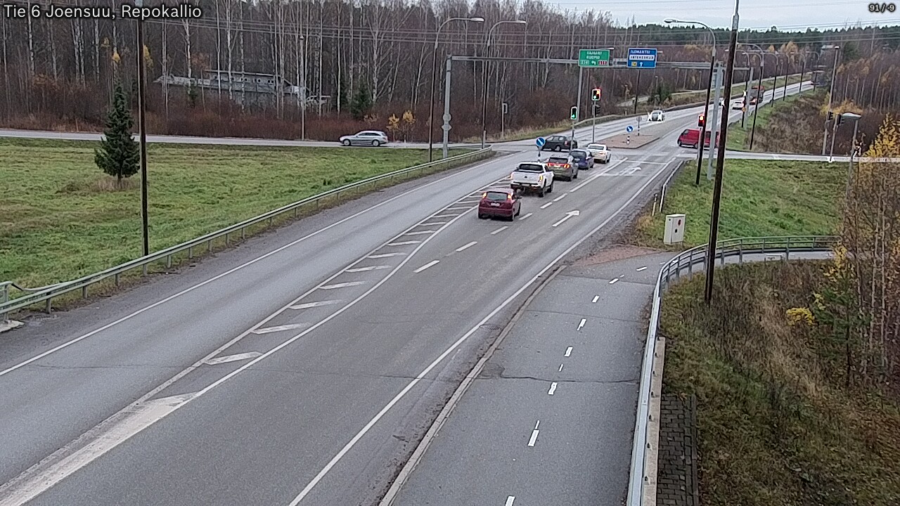 Kelikamerat Kuva Tie 6 Joensuu, Repokallio, Joensuu, Pohjois-Karjala