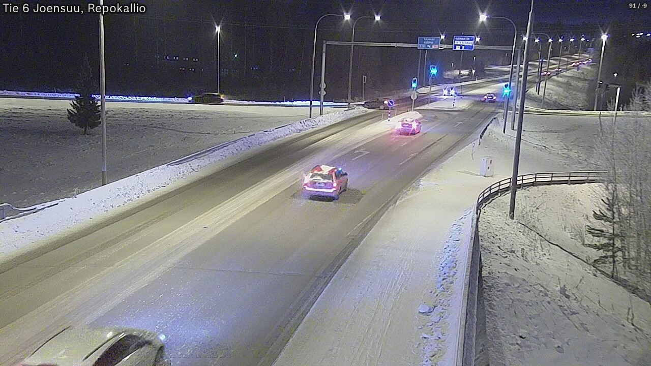 Kelikamerat Kuva Tie 6 Joensuu, Repokallio, Joensuu, Pohjois-Karjala