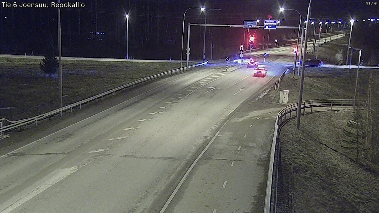 Kelikamerat Kuva Tie 6 Joensuu, Repokallio, Joensuu, Pohjois-Karjala