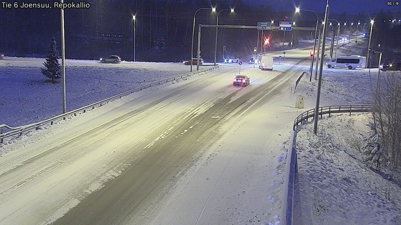 Kelikamerat Kuva Tie 6 Joensuu, Repokallio, Joensuu, Pohjois-Karjala