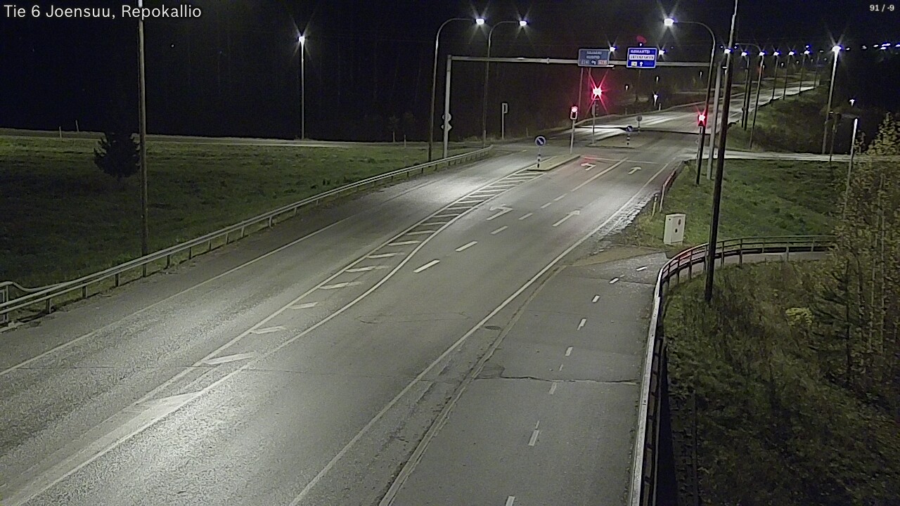 Kelikamerat Kuva Tie 6 Joensuu, Repokallio, Joensuu, Pohjois-Karjala