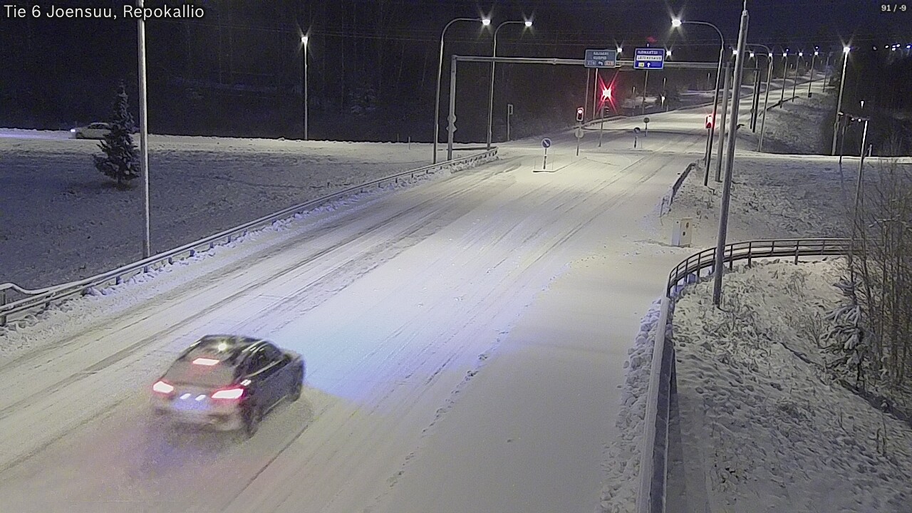 Kelikamerat Kuva Tie 6 Joensuu, Repokallio, Joensuu, Pohjois-Karjala