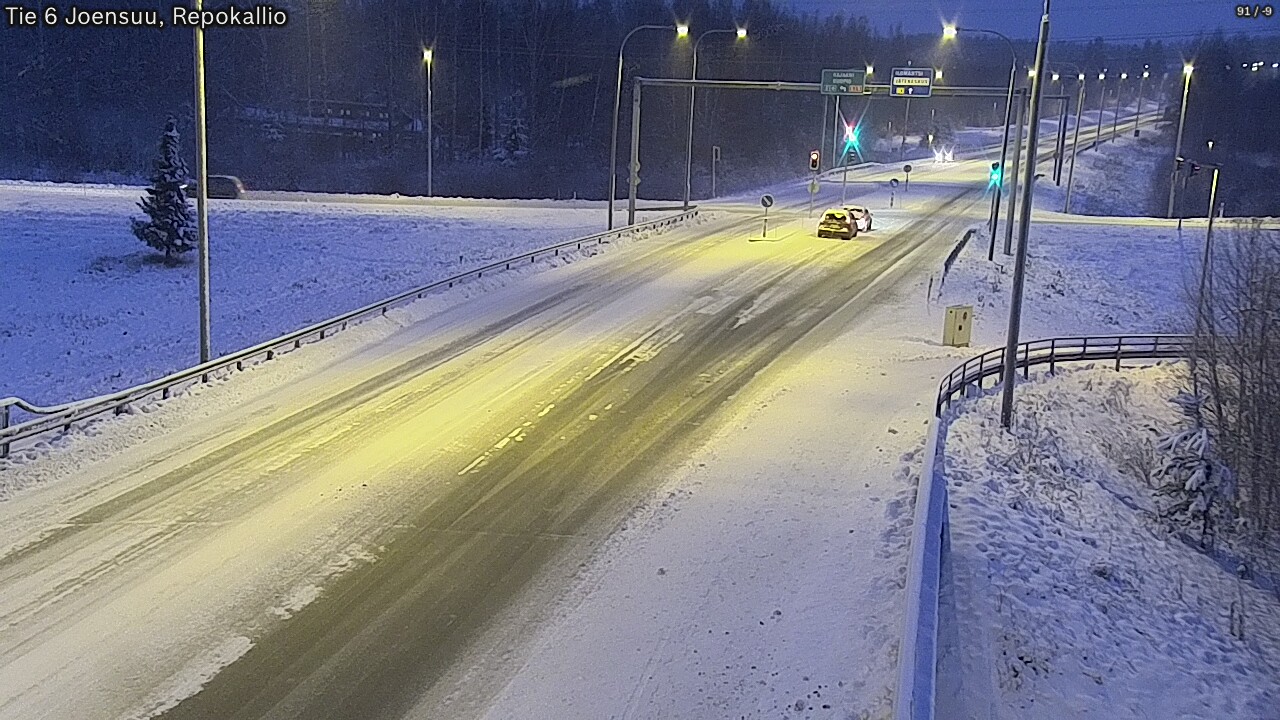 Kelikamerat Kuva Tie 6 Joensuu, Repokallio, Joensuu, Pohjois-Karjala