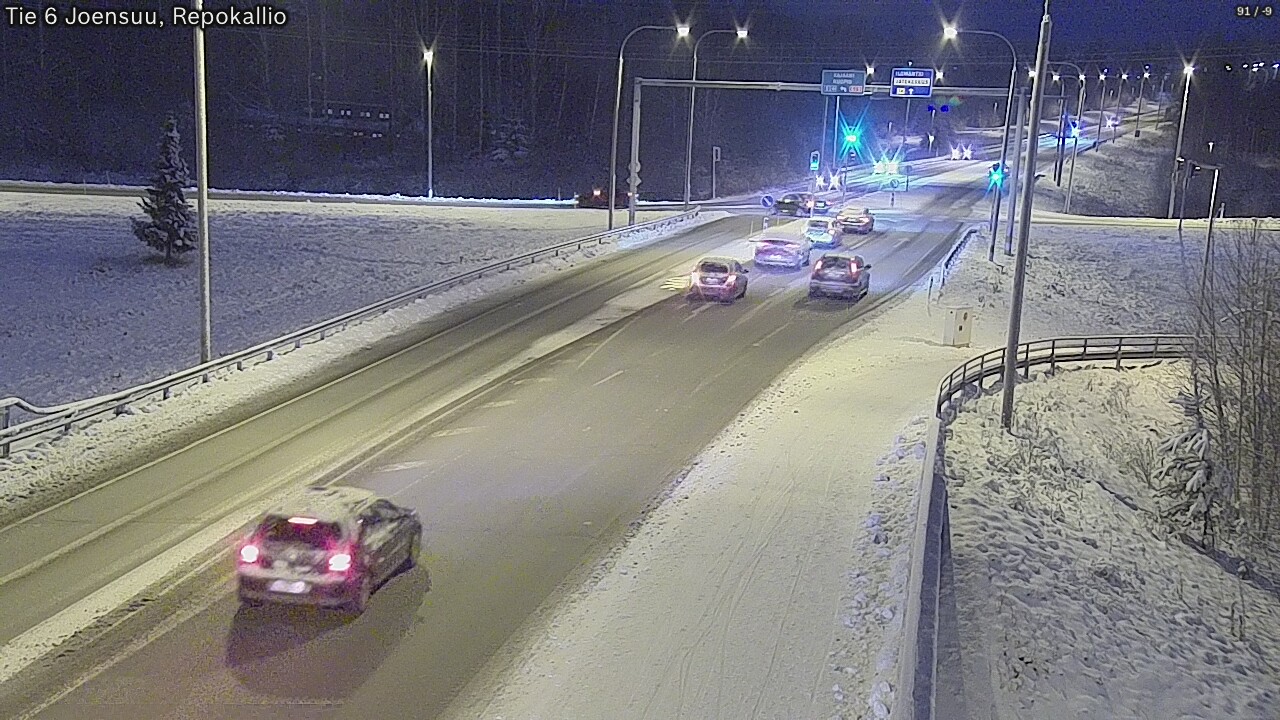 Kelikamerat Kuva Tie 6 Joensuu, Repokallio, Joensuu, Pohjois-Karjala