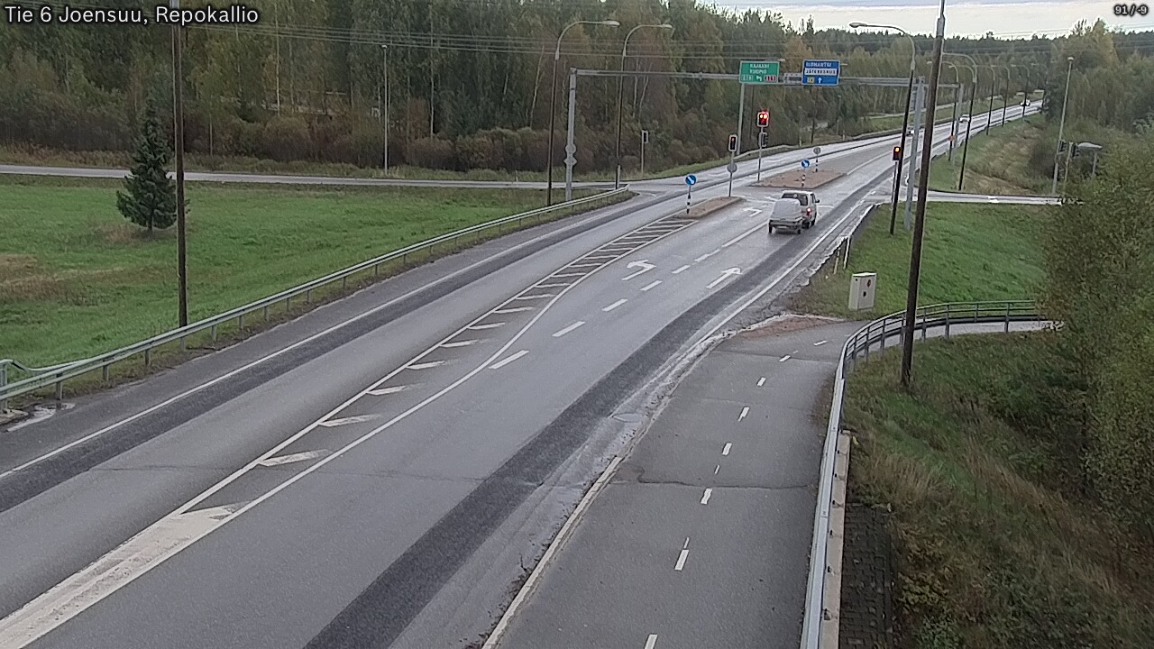 Kelikamerat Kuva Tie 6 Joensuu, Repokallio, Joensuu, Pohjois-Karjala