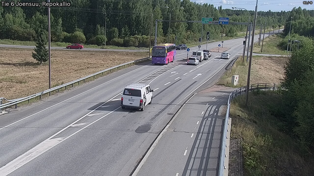 Kelikamerat Kuva Tie 6 Joensuu, Repokallio, Joensuu, Pohjois-Karjala