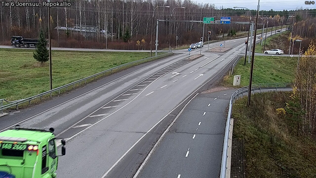 Kelikamerat Kuva Tie 6 Joensuu, Repokallio, Joensuu, Pohjois-Karjala