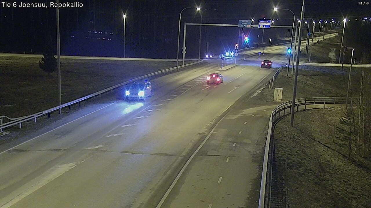 Kelikamerat Kuva Tie 6 Joensuu, Repokallio, Joensuu, Pohjois-Karjala