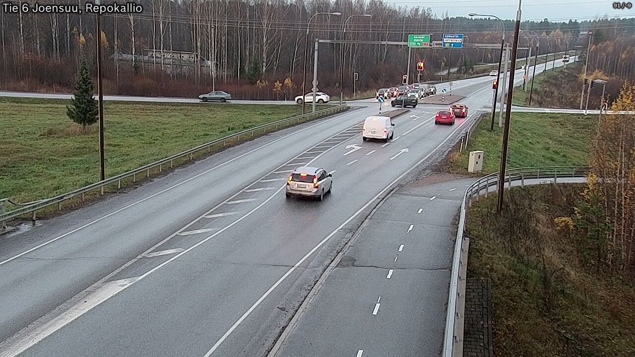 Kelikamerat Kuva Tie 6 Joensuu, Repokallio, Joensuu, Pohjois-Karjala