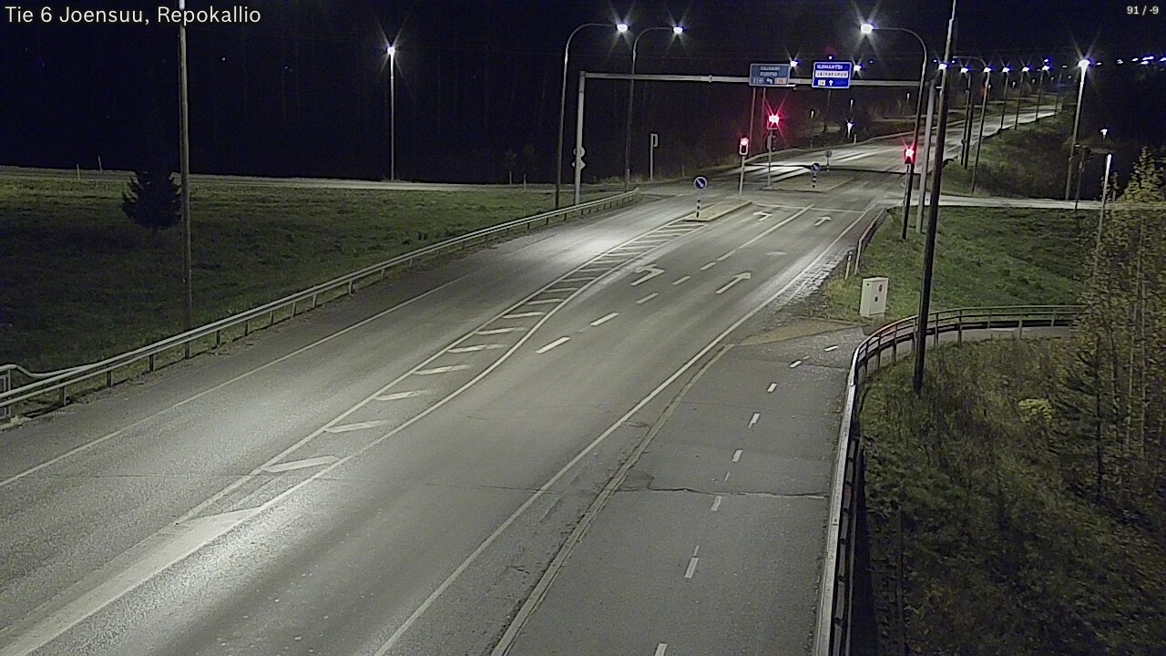 Kelikamerat Kuva Tie 6 Joensuu, Repokallio, Joensuu, Pohjois-Karjala