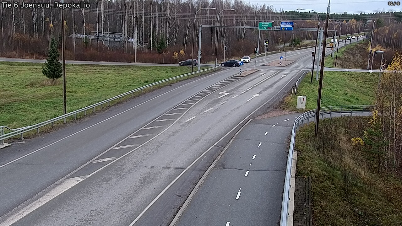 Kelikamerat Kuva Tie 6 Joensuu, Repokallio, Joensuu, Pohjois-Karjala