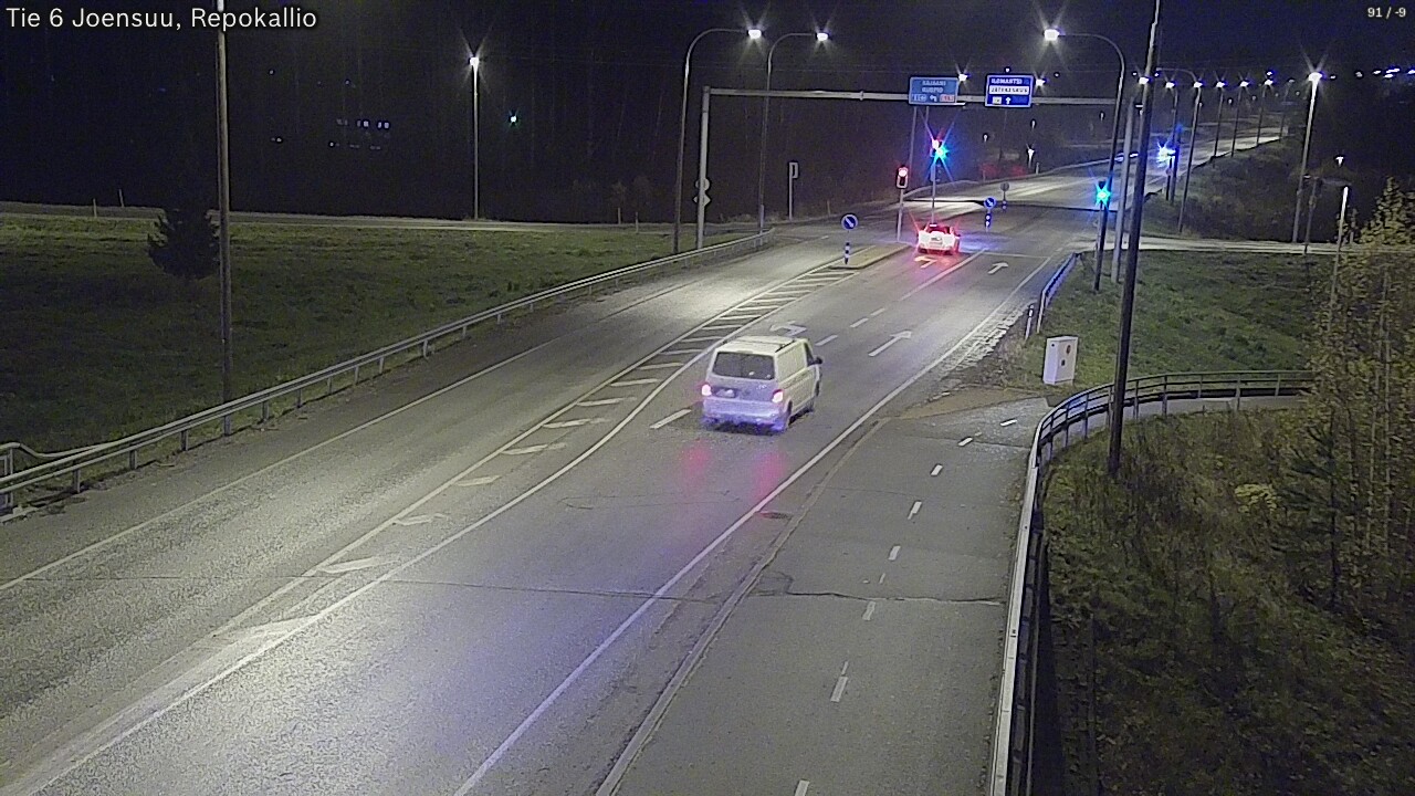 Kelikamerat Kuva Tie 6 Joensuu, Repokallio, Joensuu, Pohjois-Karjala