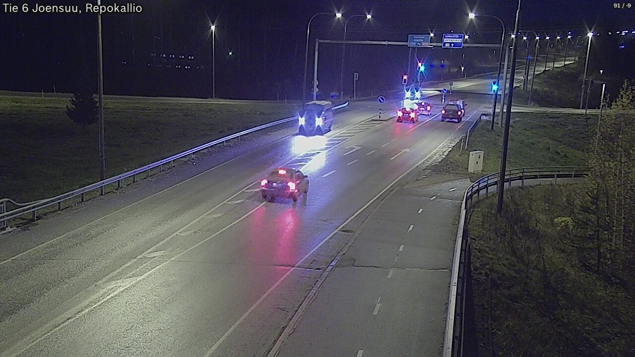 Kelikamerat Kuva Tie 6 Joensuu, Repokallio, Joensuu, Pohjois-Karjala