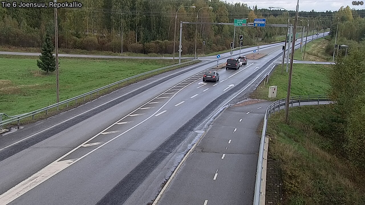 Kelikamerat Kuva Tie 6 Joensuu, Repokallio, Joensuu, Pohjois-Karjala