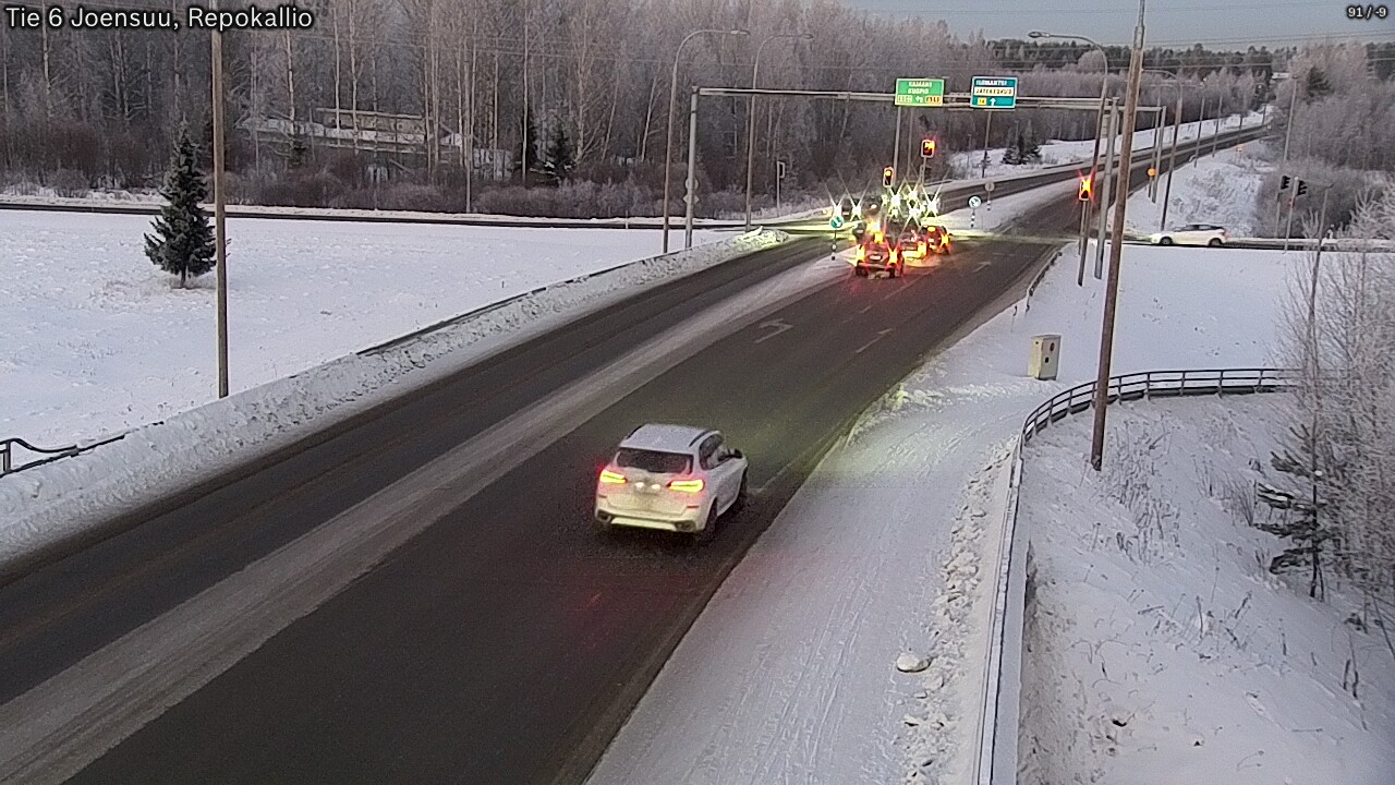 Kelikamerat Kuva Tie 6 Joensuu, Repokallio, Joensuu, Pohjois-Karjala