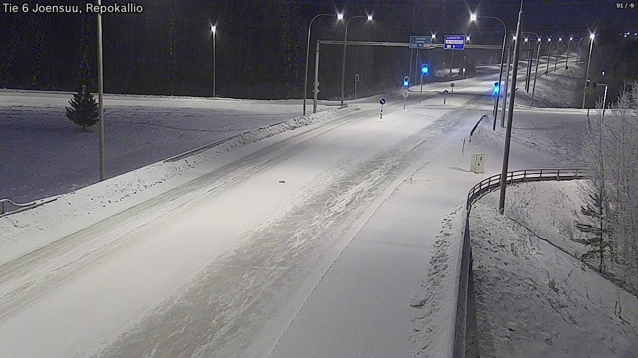 Kelikamerat Kuva Tie 6 Joensuu, Repokallio, Joensuu, Pohjois-Karjala