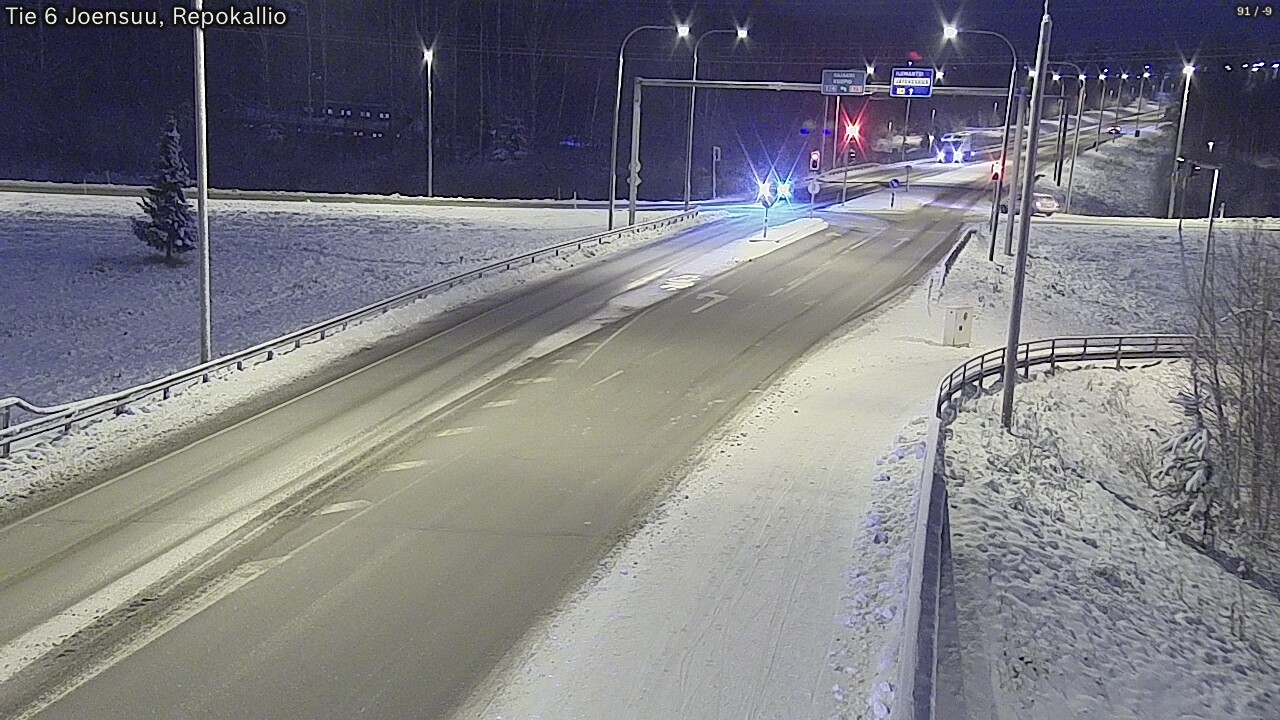 Kelikamerat Kuva Tie 6 Joensuu, Repokallio, Joensuu, Pohjois-Karjala